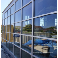 Modern building curtain wall profiles